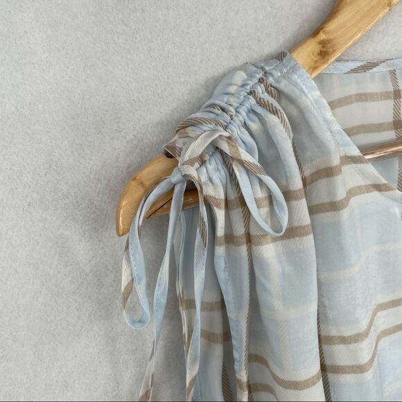 Laundry by Shelli Segel Tie Shoulder Top NWT L - Picture 4 of 10